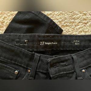 Levi's Mid-Rise Skinny Jeans, Slightly Curvy - Black